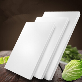 Thickened antibacterial home cutting board Chopping Board Large chopping boards Chopping Knife Board Glued Board Square Kitchen Case Board PE Vegetable Pier