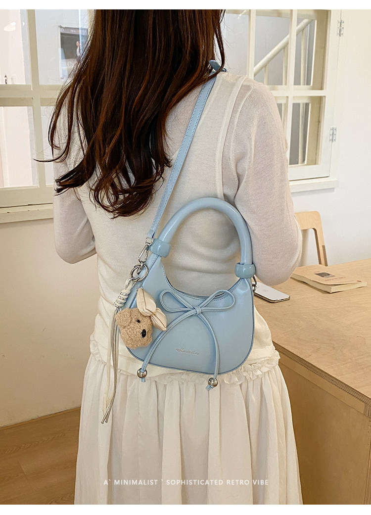 Exquisite Women's Versatile Crossbody Bucket Bag Small Tote_voghion.com