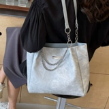 Вместительная и большая сумка через плечо, трендовая сумка на одно плечо, премиум класс, подходит для студента