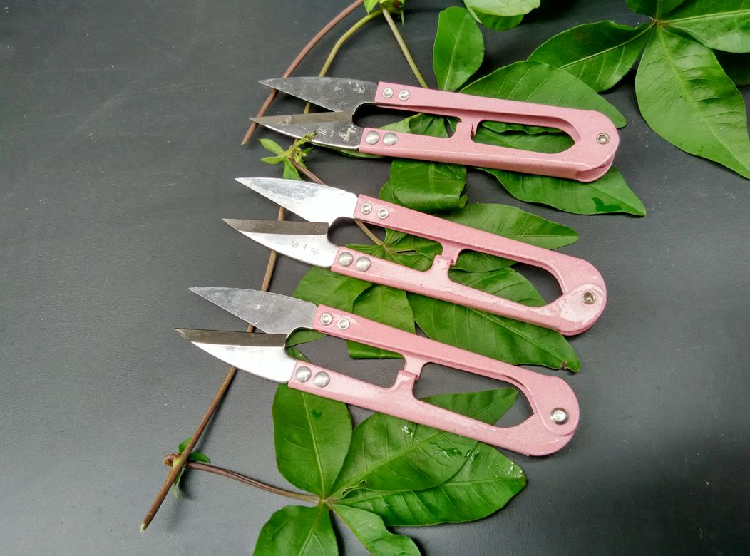  12 Hangzhou Zhang Xiaoquan TB-448 spring yarn scissors Cross stitch scissors thread head scissors U-shaped scissors