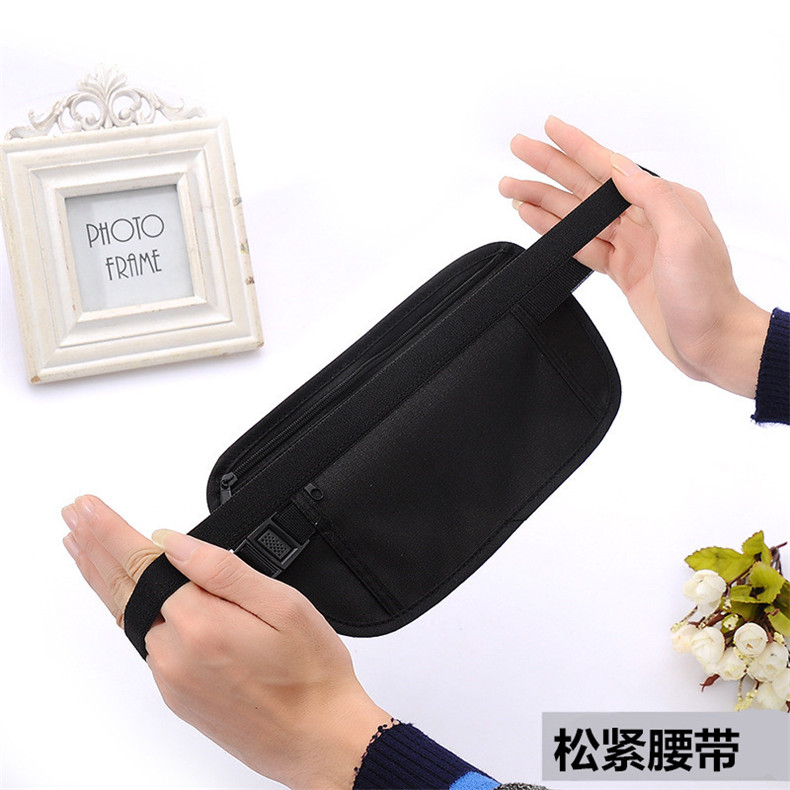 Túi vô hình siêu mỏng polyester đàn hồi đai thể thao Túi cá nhân chống trộm túi điện thoại di động Túi thể thao ngoài trời 	mua túi đeo hông	