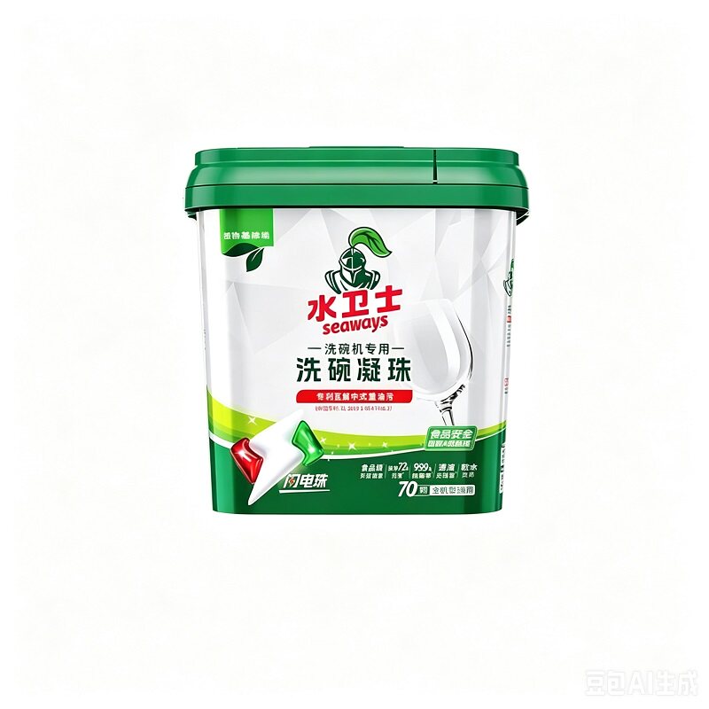 水卫士洗碗凝珠洗碗机专用洗涤剂洗碗机清洁剂A类母婴非洗碗块