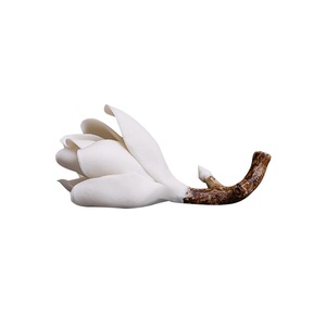 西泠印社玉兰花笔搁梅花笔架创意陶瓷笔架笔山毛笔钢笔镇尺书法国画用品文房四宝手工摆件古风礼物礼品