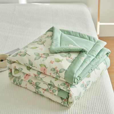 奥若拉A类里外全棉夏凉被四件套