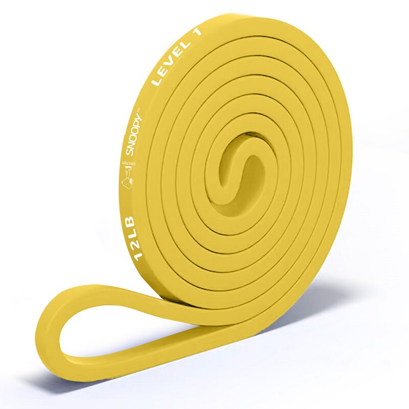 snoopy史努比弹力带绳健身锻炼男阻力带拉力带助力引体向上辅助带