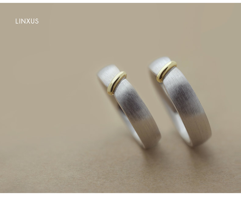 Bague mixte LINXUS en Argenterie - Ref 3088710 Image 12