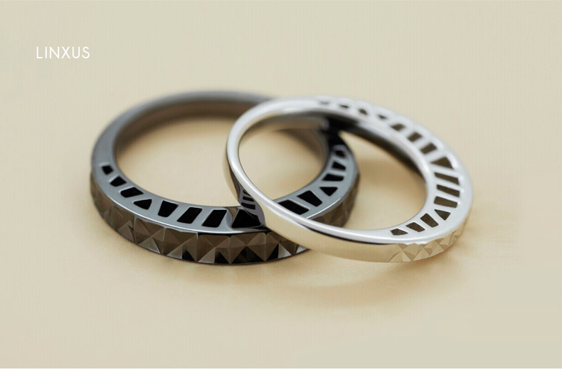 Bague mixte LINXUS en Argenterie - Ref 3089206 Image 7