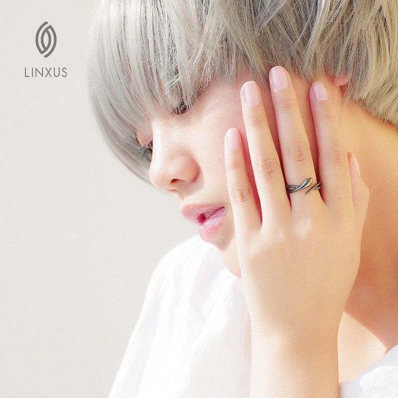 Bague Femme LINXUS en Argenterie - Ref 3088405 Image 5