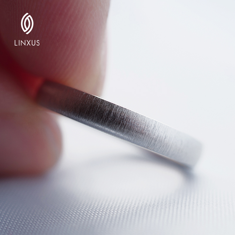 Bague mixte LINXUS en Argenterie - Ref 3088293 Image 3