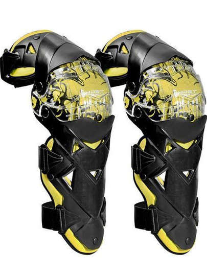 Motorrad-Knieschützer, Anti-Fall-Schutzausrüstung für Motorradfahrer, Beinschutzausrüstung für Offroad-Rennfahrer, atmungsaktiv und warm zu jeder Jahreszeit