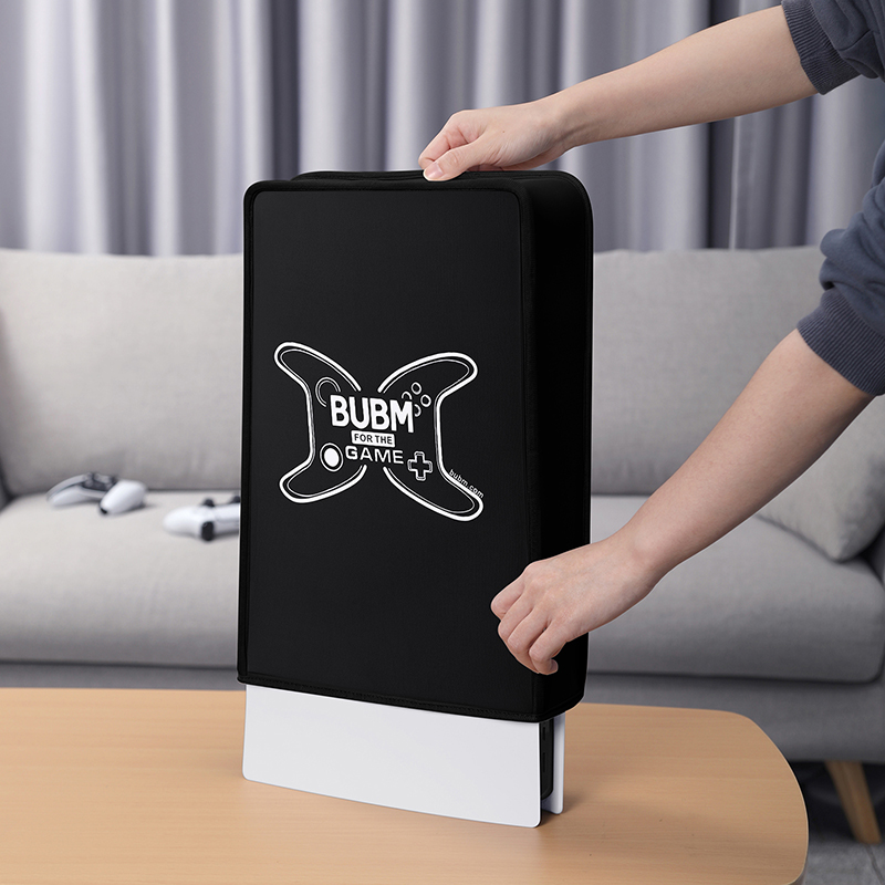 BBM applicable Sony PS5 host dust cover heat dissipation optical disc machine version number of words version console protective sleeve portable anti-bug perimeter accessories PS5 dust cover PlayStation5 handle