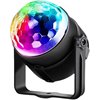 Ambient Light Crystal Sound-Controlled Flash Light Colorful Light USB Power Bank Powered Car Light Stage Bar Home Use