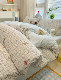 ins Pure Cotton Four-Piece Set 2026 New Double-Layer Gauze Four-Piece Set Duvet Cover Student Dormitory Three-Piece Bedding Set 3
