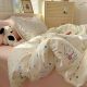 ins Bedding Four-Piece Set, Naihuhu 2026 New Style Bed Sheet and Duvet Cover, Dormitory Student Bed Three-Piece Set, Suitable for All Seasons