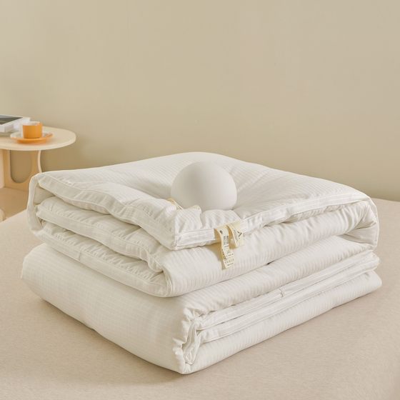 Solid Color Summer Quilt Soybean Fiber Pure Cotton Winter Quilt Thin Quilt Cotton Quilt Core Air Conditioning Quilt Spring and Autumn Quilt Student Dormitory