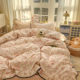 French Lace Bedding Four-Piece Set Pure Cotton 2026 New Style Bed Sheet Duvet Cover Three-Piece Set Student Dormitory
