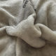 Double-Sided Milk Velvet Four-Piece Set, Thickened for Winter, Warm Coral Fleece Fitted Sheet, Autumn and Winter Duvet Cover, Flannel Fleece Thickened