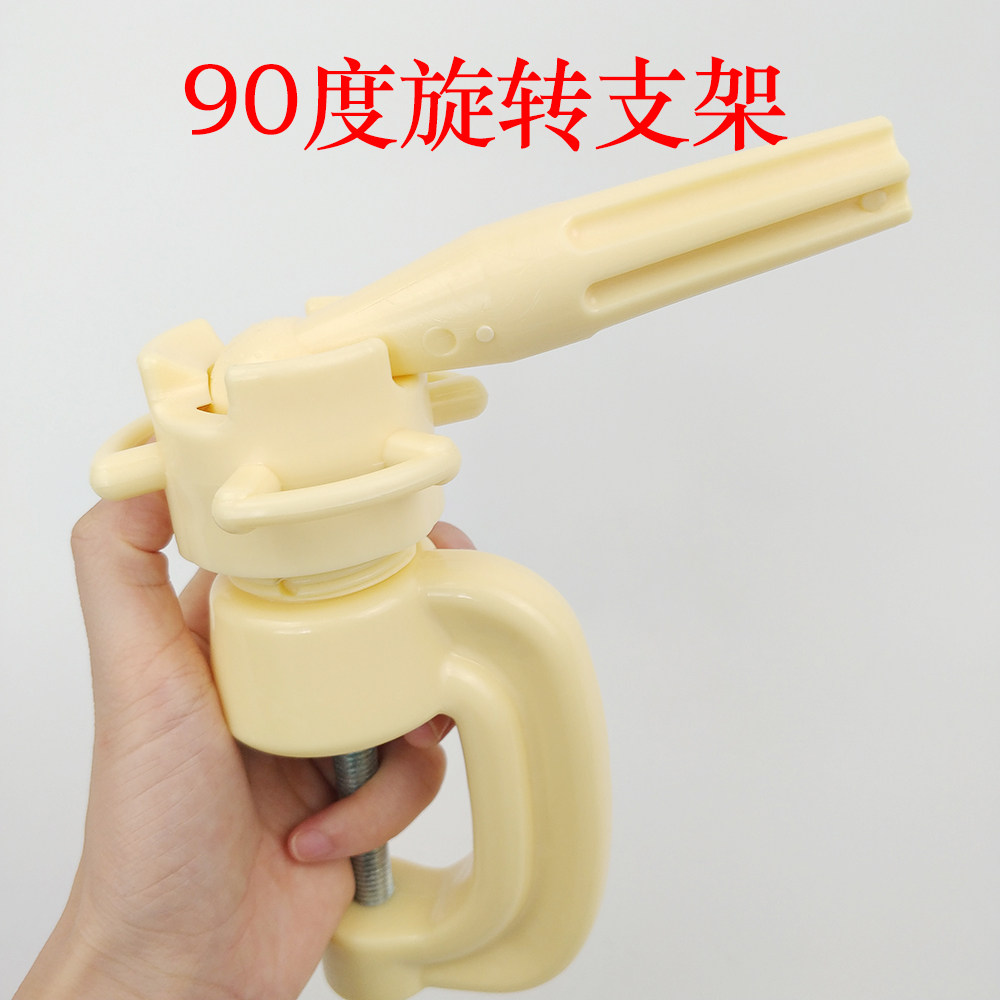 Wig holder to teach human head model bracket fixed trimming wig with card table top bracket plus high version support frame