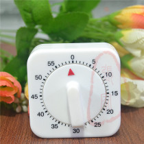 Kitchen small square swing timer 60 minutes timer reminder mechanical timer mechanical clockwork timing