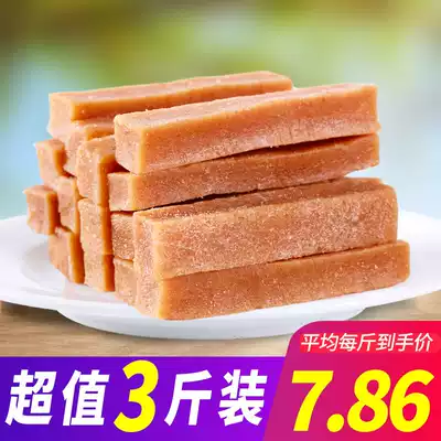 Zhu Xiaoer Hawthorn strip 500g * 3 bags of natural Hawthorn dry cake tablets roll ball fruit peony preserved fruit pure snack