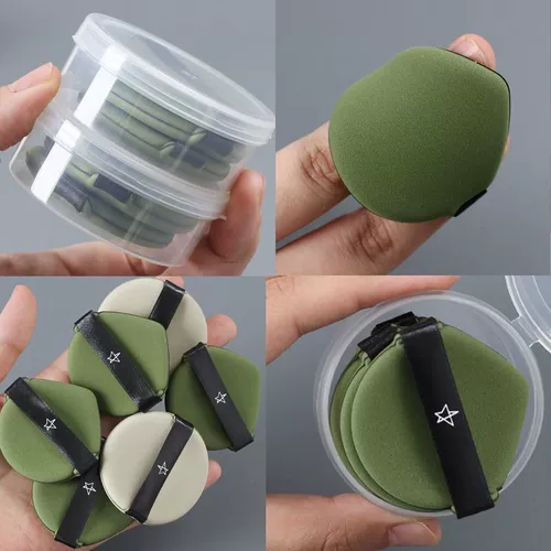 Двусторонний спонж, поролоновая рассыпчатая пудра, тональный крем, популярно в интернете