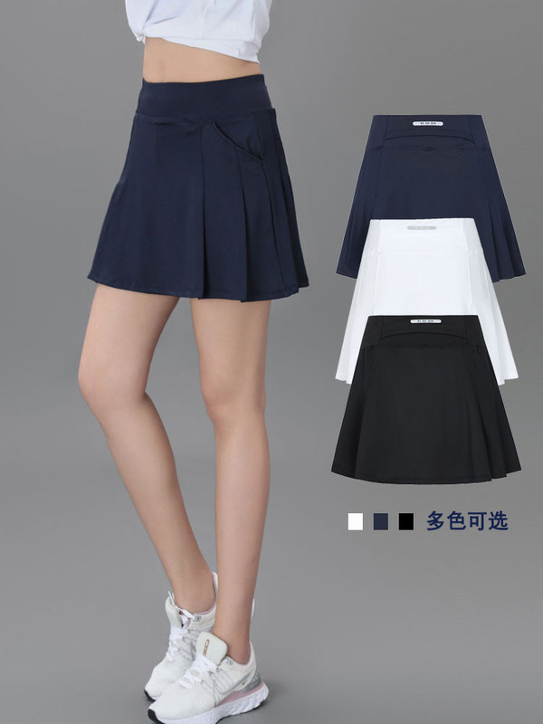 New Sports Short Skirt for Women, Quick-Drying, Anti-Exposure, Badminton, Tennis, Golf, Marathon Running, Pocket Shorts Skirt New Sports Short Skirt for Women, Quick-Drying, Anti-Exposure, Badminton, Tennis, Golf, Marathon Running, Pocket Shorts Skirt
