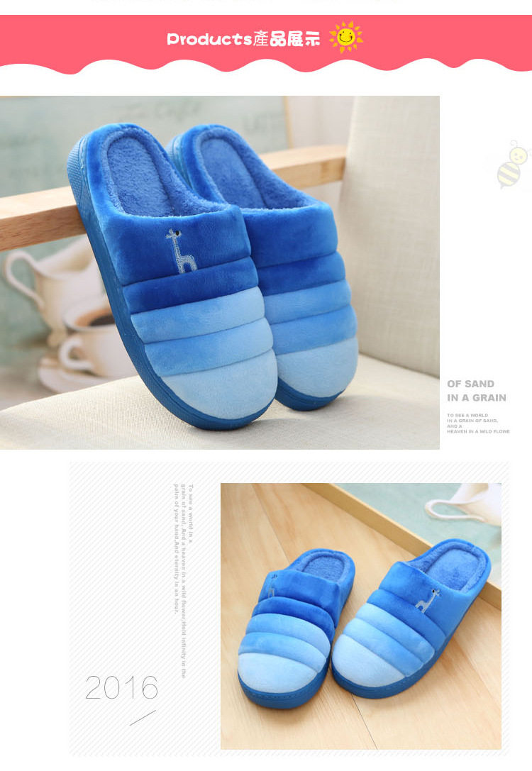 Pantoufles enfants en suède pour hiver - semelle caoutchouc - Ref 986877 Image 55