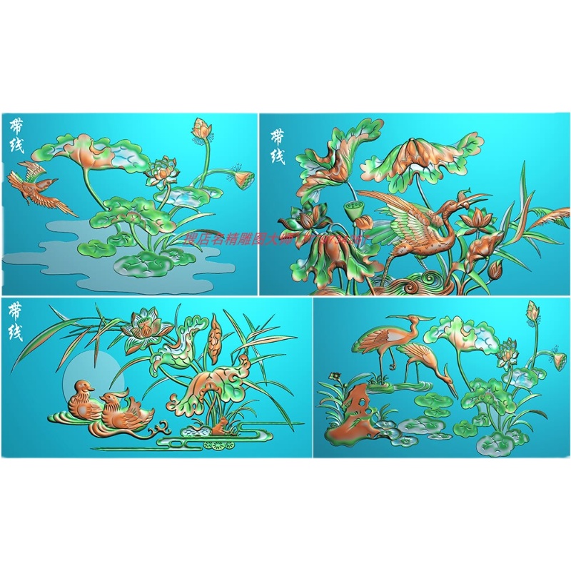 精雕图jdp灰度图bmp浮雕图玉雕图挂件：莲花荷花单朵的艺术魅力，如何挑选属于你的那份精致？