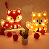 Color printing decorative lights ins girl heart dormitory room night light LED net red ornaments props artifact birthday gift