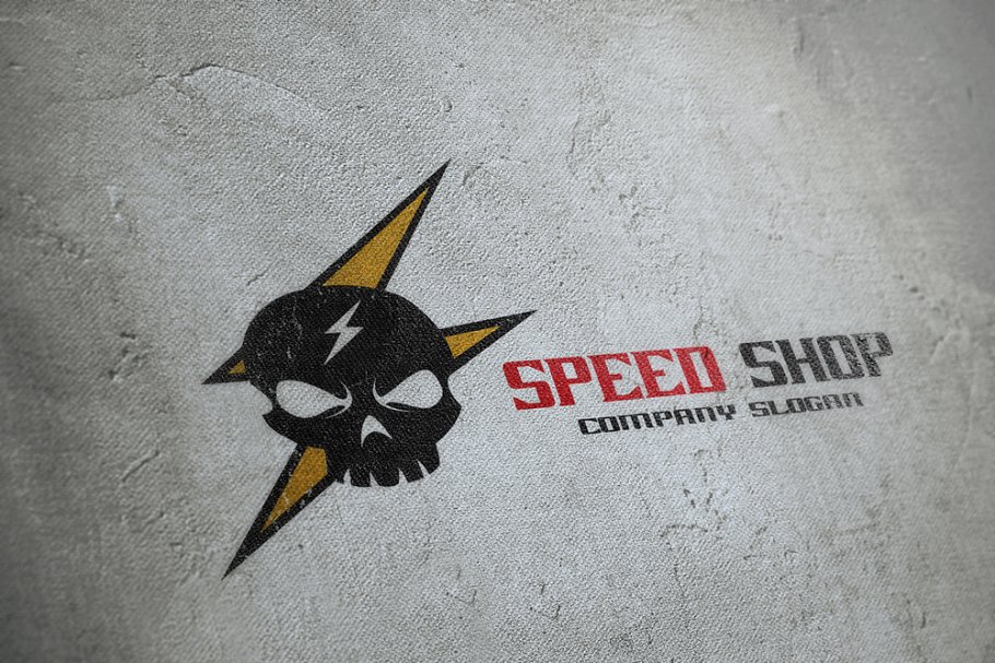 快递/速递企业Logo模板 Speed Shop Logo