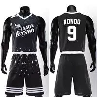 2018 mới phù hợp với quần áo thể thao bóng rổ Rondo thoáng khí và nhanh khô bộ thể thao lacoste