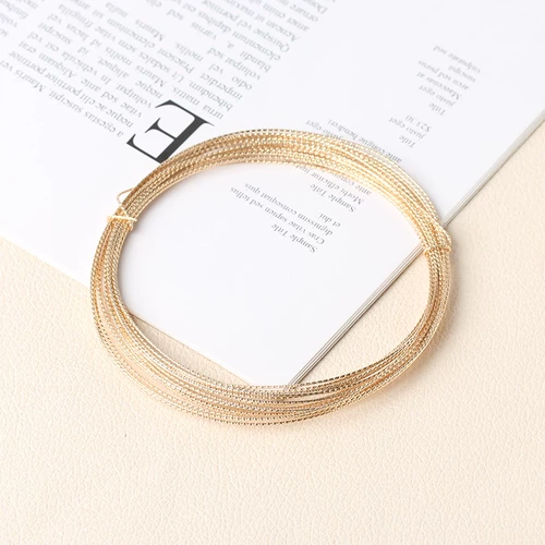 Импортные шелковые нитки, кольцо, аксессуар, аксессуары, золото 14 карат