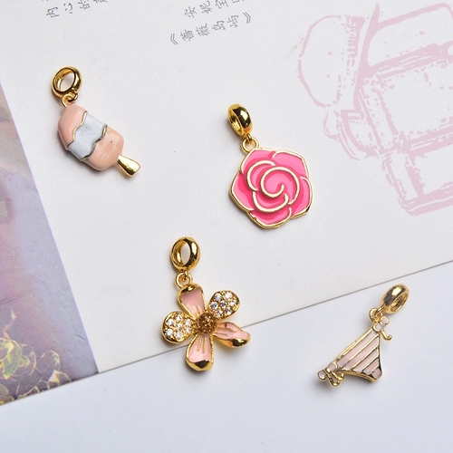 Золотые свежие аксессуары, аксессуар ручной работы, подвеска, DIY