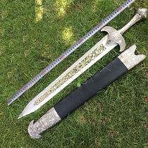 Longquan Film and Television Sword Western Sword Roman Sword Town House Sword Decoration Collection Gift Sword Unopened Blade
