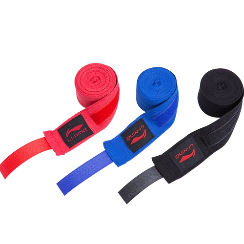 Li Ning, боксерская спортивная эластичная эластичная повязка, крем для рук для спортзала, ремень