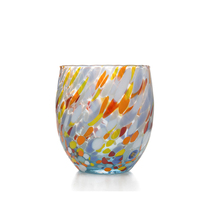 Italian CC ZECCHIN Four Seasons Murano Color Glass Cup Cold Drinking juice Cup Wine Cup