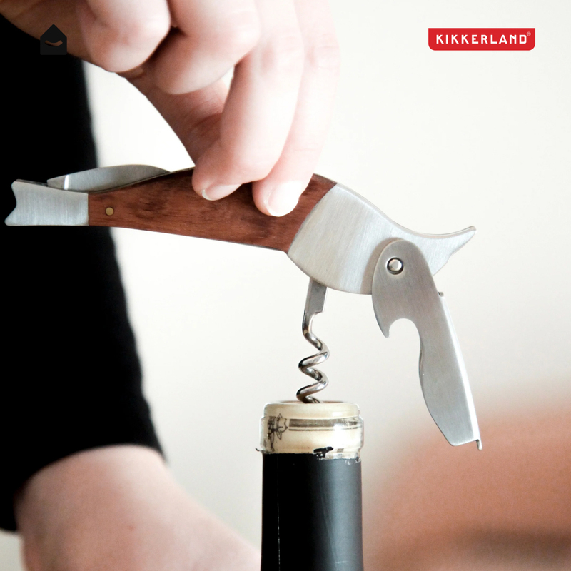American Kikkerland Bird-Shaped Bottle Opener Multifunctional Wooden Handle Bottle Opener Fun Bottle Opener for Beer and Wine American Kikkerland Bird-Shaped Bottle Opener Multifunctional Wooden Handle Bottle Opener Fun Bottle Opener for Beer and Wine