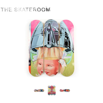 Belgium the skateooom peace anti-war skateboard James ROSENQUIST F111