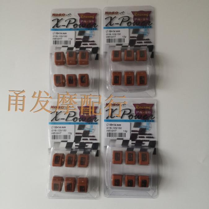 Guangyang GY6 125 150 Jinli non-combat Falcon modified multilateral beads Polygonal Puli beads