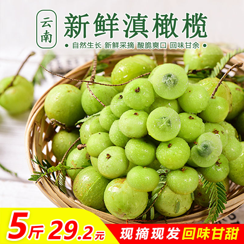 Fresh picking green oil and fruit Yugan beef and vegetables, olive oil, citrus, sour fruit, 2kg of bulk