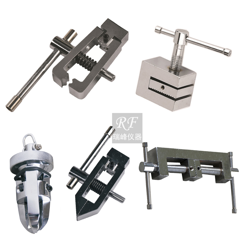 Aili digital display push-pull gauge fixture pointer dynamometer clip clamping terminal AJJ series of various probes