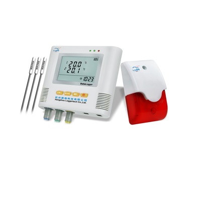 Roader L93-31 high-precision three-way temperature recorder sound and light alarm temperature tester thermometer