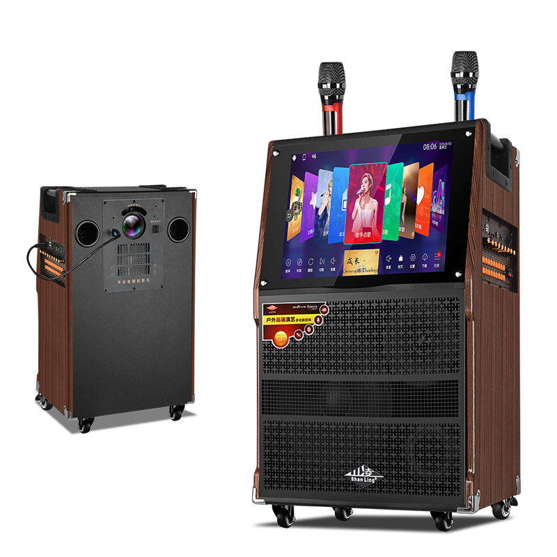 Shanling Home Projection Video Audio Outdoor Square Dance Band Display Smart Speaker KTV Songs All