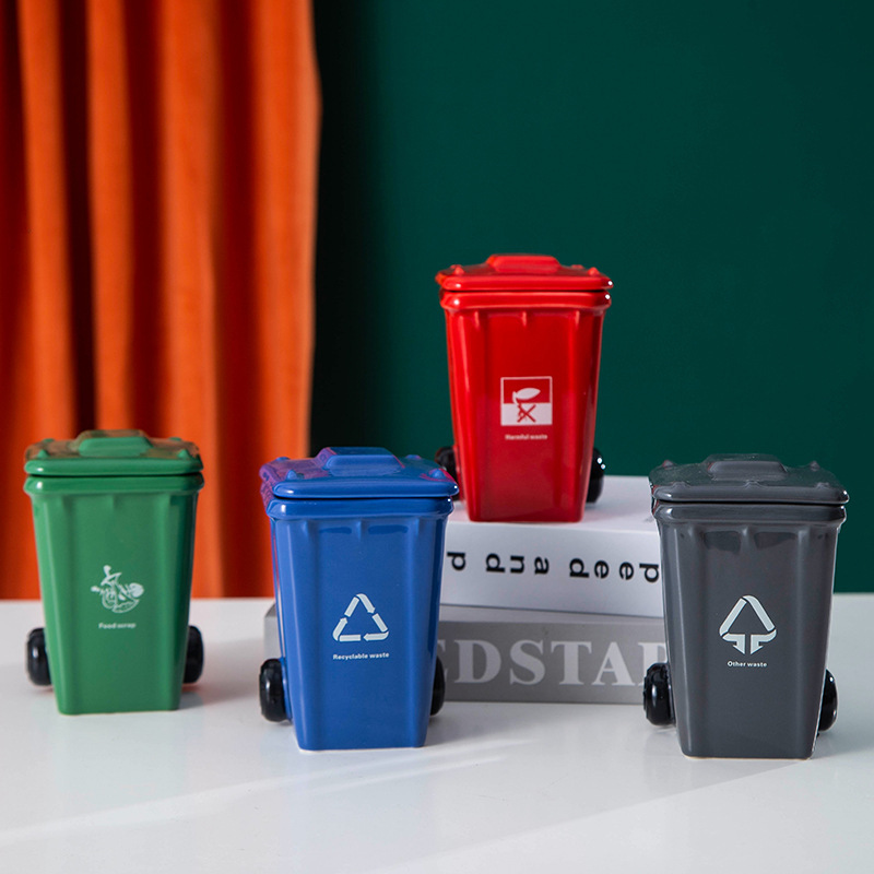 Creative Mug Couple Ceramic Cup Trash Can 3D Shape Cup Home Office Coffee Milk Water Cup Creative Mug Couple Ceramic Cup Trash Can 3D Shape Cup Home Office Coffee Milk Water Cup