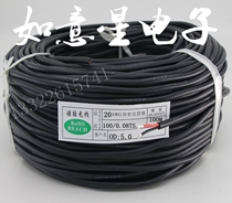 Silicone wire sheath line two core wire connection line high power electric chrome iron power cord 0 5 square wire
