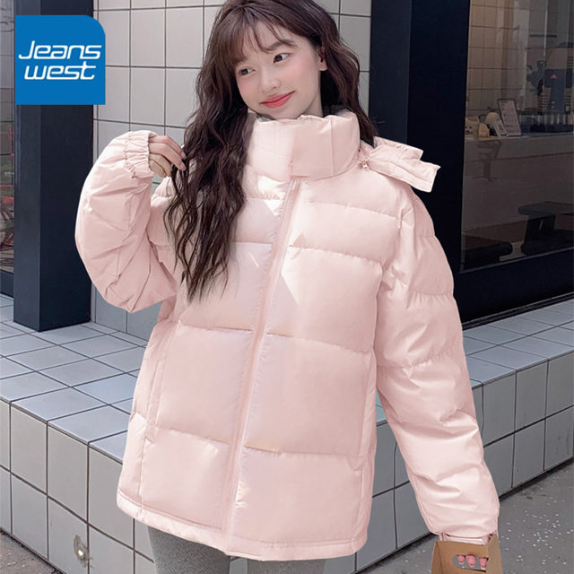 KYV Jeanswest cotton-padded clothes for women 2025 new winter cotton-padded jacket warm bread coat quilted thick coat top