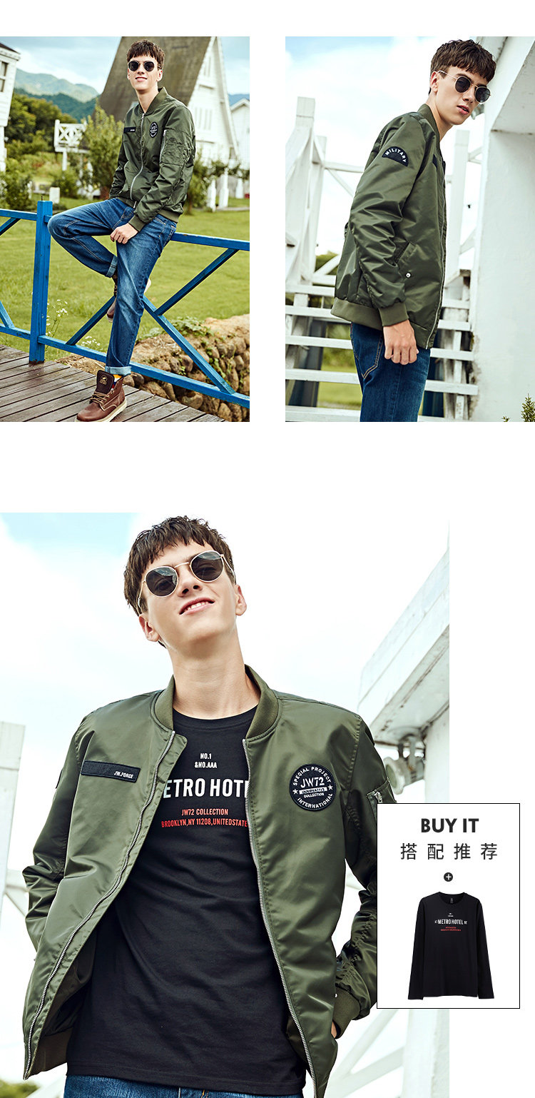 Blouson homme JEANSWEST    manches longues en Nylon - Ref 3118968 Image 13