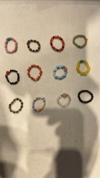Natural crystal ring, live broadcast room payment link