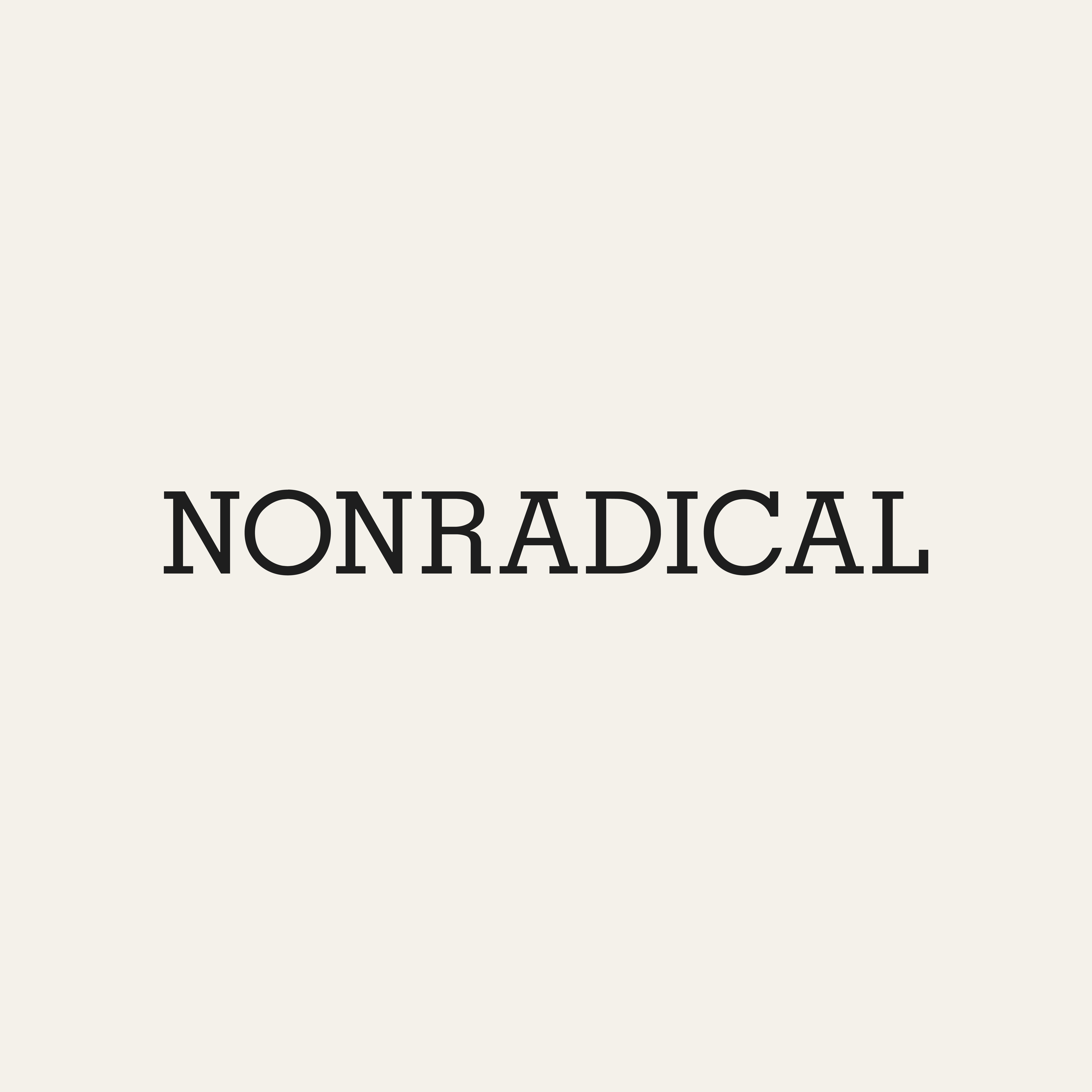 cover image for nonradical