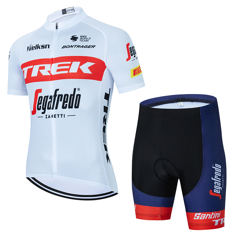 2022 Trek riding suit short-sleeved suit men and women summer road mountain bike bike breathable shorts shorts